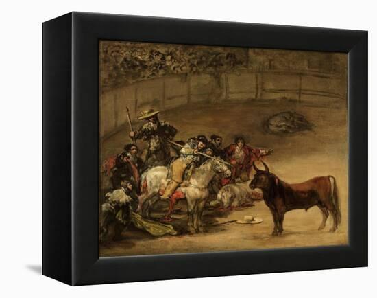 Bullfight, Suerte De Varas-Suzanne Valadon-Framed Premier Image Canvas