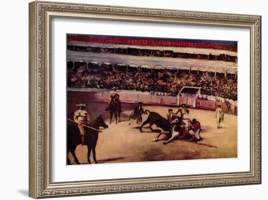 Bullfight-Edouard Manet-Framed Art Print