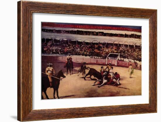 Bullfight-Edouard Manet-Framed Art Print