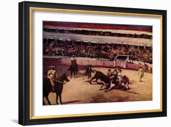 Bullfight-Edouard Manet-Framed Art Print