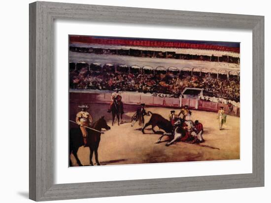 Bullfight-Edouard Manet-Framed Art Print