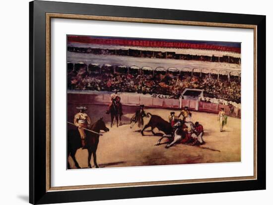 Bullfight-Edouard Manet-Framed Art Print