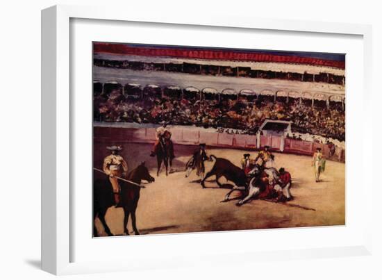 Bullfight-Edouard Manet-Framed Art Print