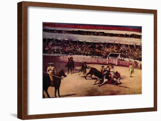 Bullfight-Edouard Manet-Framed Art Print