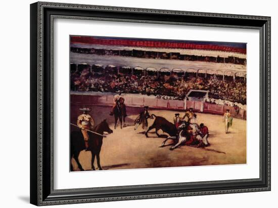 Bullfight-Edouard Manet-Framed Art Print