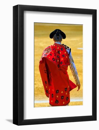 Bullfighter Entering Bullring-null-Framed Art Print