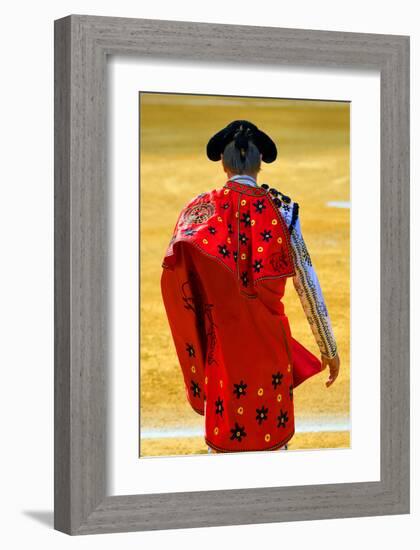 Bullfighter Entering Bullring-null-Framed Art Print