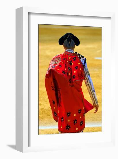 Bullfighter Entering Bullring-null-Framed Art Print