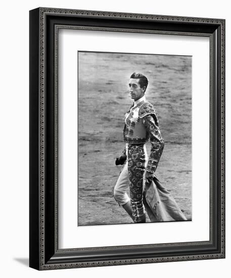 Bullfighter Manolete Accepting Applause of Crowd After Dispatching his Second Bull of the Afternoon-Tony Linck-Framed Photographic Print