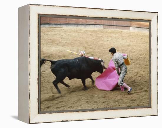 Bullfighting, Plaza de Toros, Ronda, Andalusia, Spain-null-Framed Premier Image Canvas