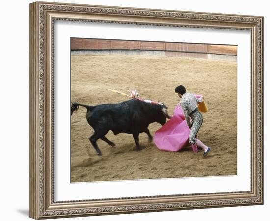 Bullfighting, Plaza de Toros, Ronda, Andalusia, Spain-null-Framed Photographic Print