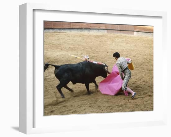 Bullfighting, Plaza de Toros, Ronda, Andalusia, Spain-null-Framed Photographic Print