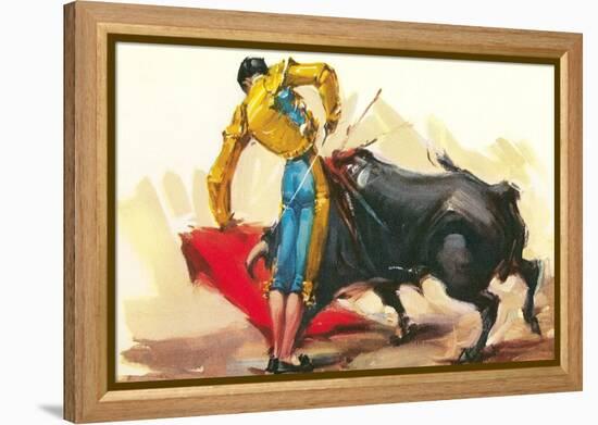 Bullfighting Scene-null-Framed Stretched Canvas