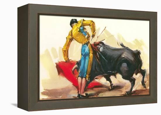 Bullfighting Scene-null-Framed Stretched Canvas