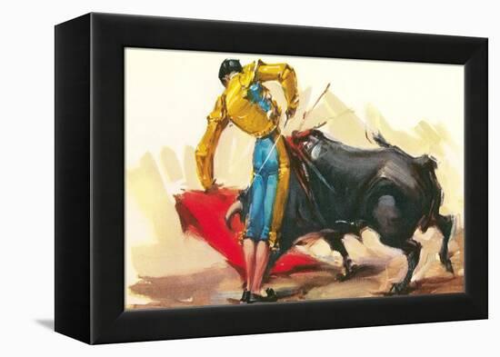 Bullfighting Scene-null-Framed Stretched Canvas