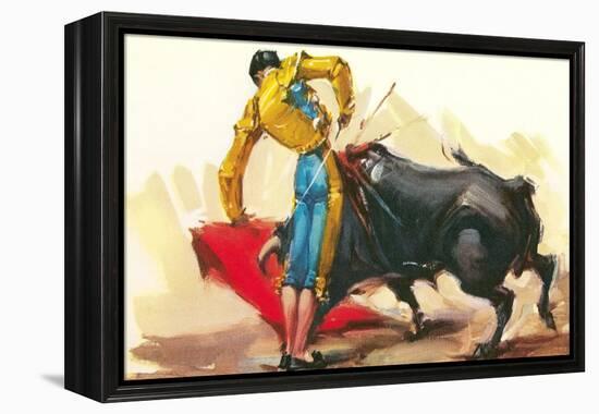 Bullfighting Scene-null-Framed Stretched Canvas