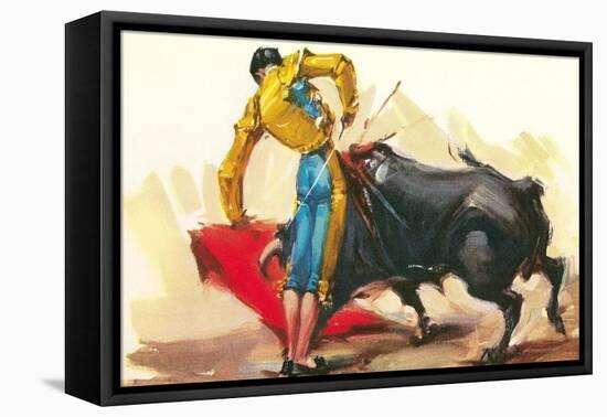 Bullfighting Scene-null-Framed Stretched Canvas