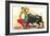Bullfighting Scene-null-Framed Art Print