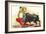 Bullfighting Scene-null-Framed Art Print