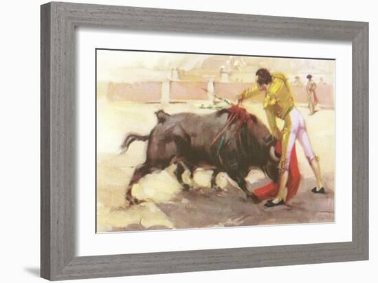 Bullfighting: The Kill-null-Framed Art Print