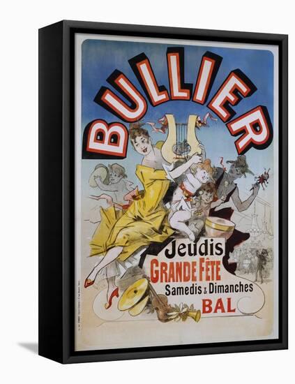 Bullier Poster-Jules Chéret-Framed Premier Image Canvas