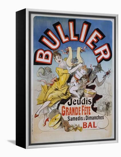 Bullier Poster-Jules Chéret-Framed Premier Image Canvas