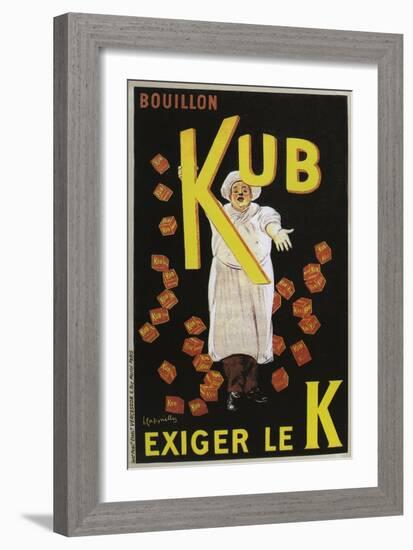 Bullion Kub-Bullion Cubes-Leonetto Cappiello-Framed Art Print