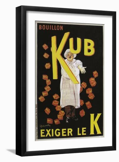 Bullion Kub-Bullion Cubes-Leonetto Cappiello-Framed Art Print