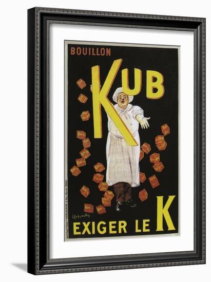 Bullion Kub-Bullion Cubes-Leonetto Cappiello-Framed Art Print