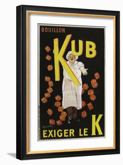 Bullion Kub-Bullion Cubes-Leonetto Cappiello-Framed Art Print