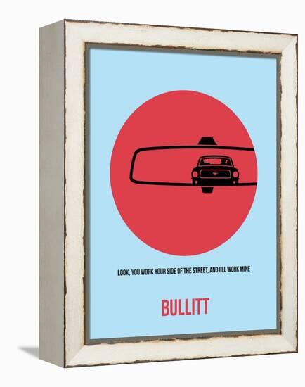 Bullitt Poster 1-Anna Malkin-Framed Stretched Canvas