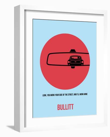 Bullitt Poster 1-Anna Malkin-Framed Art Print