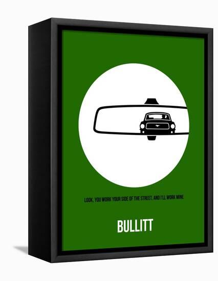 Bullitt Poster 2-Anna Malkin-Framed Stretched Canvas