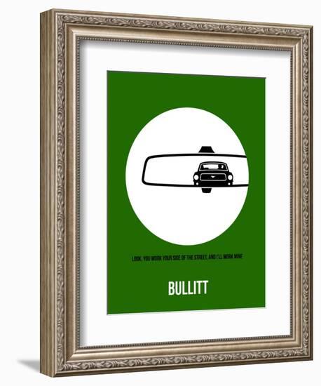 Bullitt Poster 2-Anna Malkin-Framed Art Print