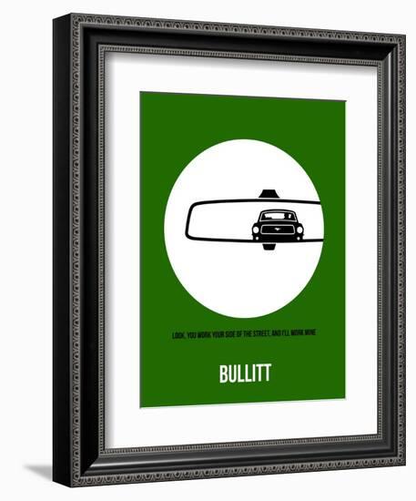 Bullitt Poster 2-Anna Malkin-Framed Art Print