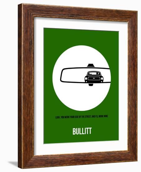 Bullitt Poster 2-Anna Malkin-Framed Art Print