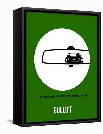 Bullitt Poster 2-Anna Malkin-Framed Stretched Canvas