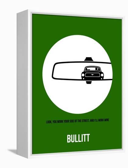 Bullitt Poster 2-Anna Malkin-Framed Stretched Canvas