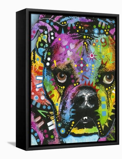 Bullmastiff-Dean Russo-Framed Premier Image Canvas