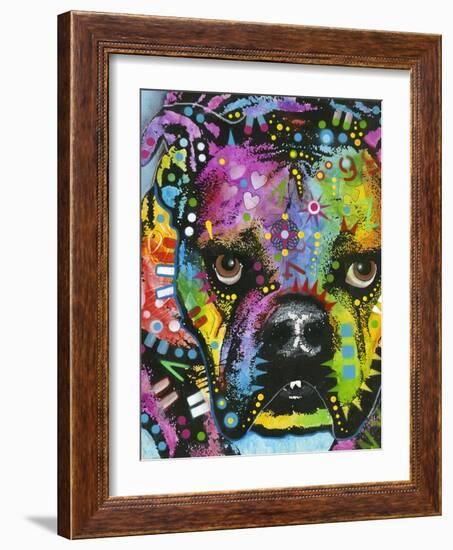 Bullmastiff-Dean Russo-Framed Giclee Print