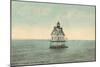 Bullock Point Lighthouse, Rhode Island-null-Mounted Art Print