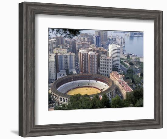 Bullring, Malaga, Spain-David R. Frazier-Framed Premium Photographic Print