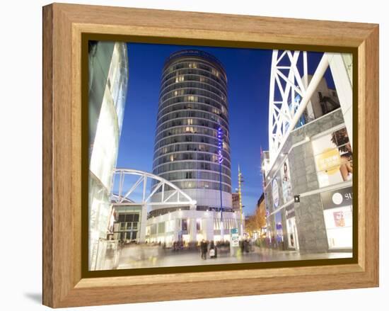 Bullring Shopping Centre at Christmas, City Centre, Birmingham, West Midlands, England, United King-Frank Fell-Framed Premier Image Canvas