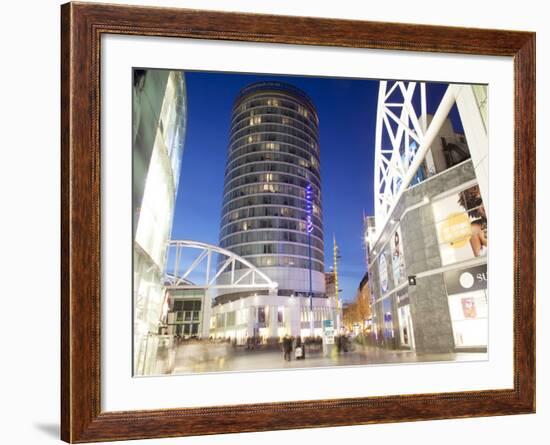 Bullring Shopping Centre at Christmas, City Centre, Birmingham, West Midlands, England, United King-Frank Fell-Framed Photographic Print