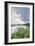 Bullrushes on Bank and Still Waters of River Mark, Breda, North Brabant, The Netherlands (Holland)-Mark Doherty-Framed Photographic Print