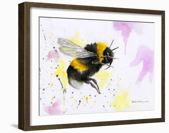 Bumble Bee-Sarah Stribbling-Framed Giclee Print