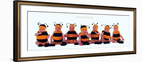 Bumblebee Babies-Anne Geddes-Framed Art Print