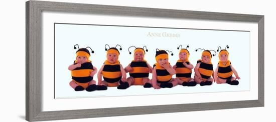 Bumblebee Babies-Anne Geddes-Framed Art Print