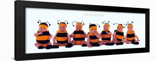 Bumblebee Babies-Anne Geddes-Framed Art Print