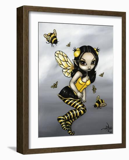 Bumblebee Fairy-Jasmine Becket-Griffith-Framed Art Print